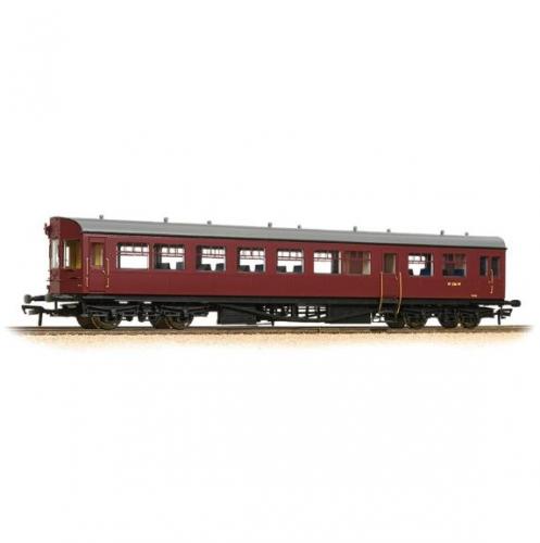 39-579 Bachmann Ex-GWR Auto Trailer - Unlined BR Maroon